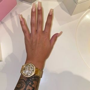 Gold Sparkle Michael Kors Watch